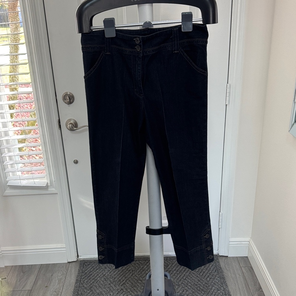 Charter Club Dark Blue Ankle Jeans/Capris